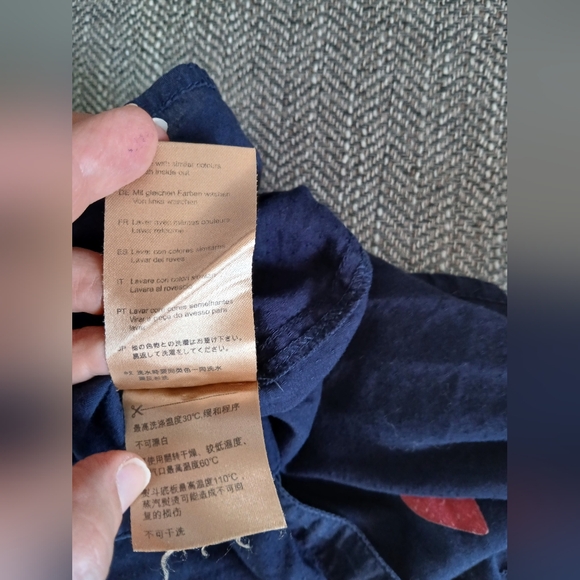 Scotch & Soda longsleeve Blouse with hearts. Size S - Picture 9 of 9